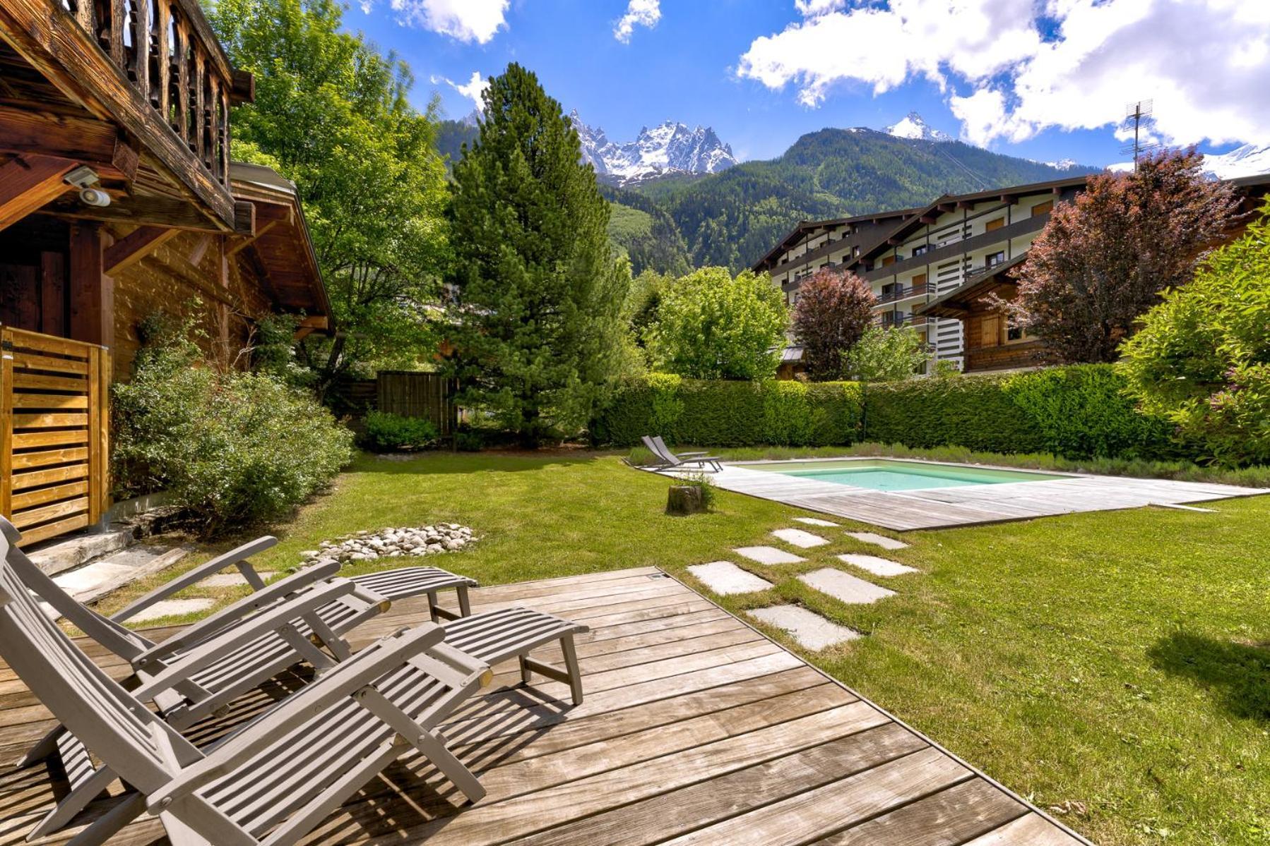Chalet Les Sauberands Chamonix Bagian luar foto