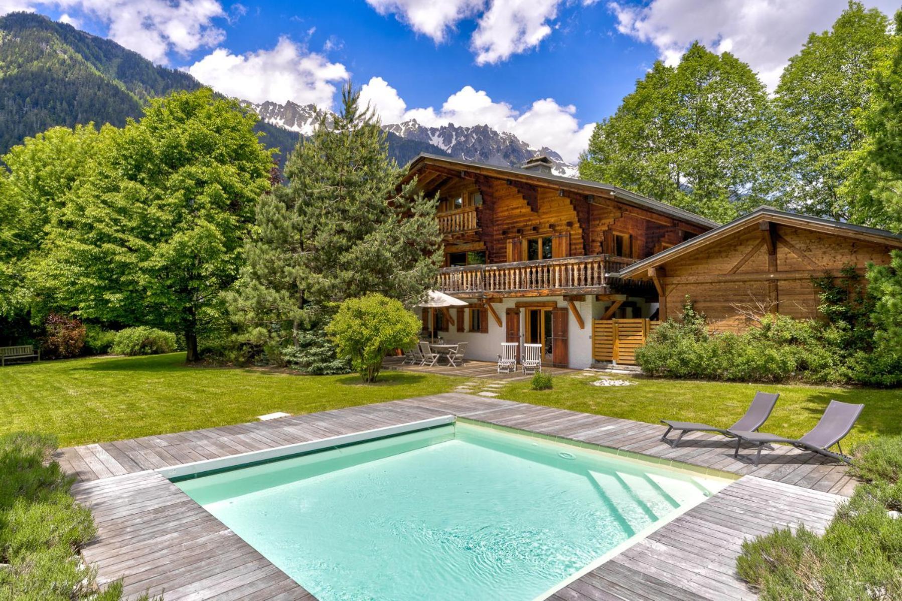 Chalet Les Sauberands Chamonix Bagian luar foto